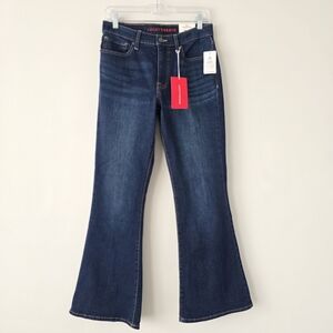 Lucky Brand Stevie High Rise Flare Jeans 28 Dark Wash